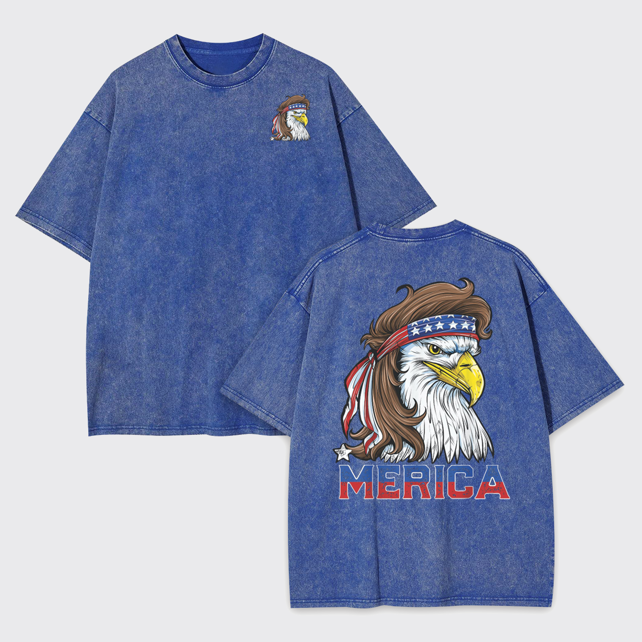 Patriotic-4th Of July Garment-dye Tees