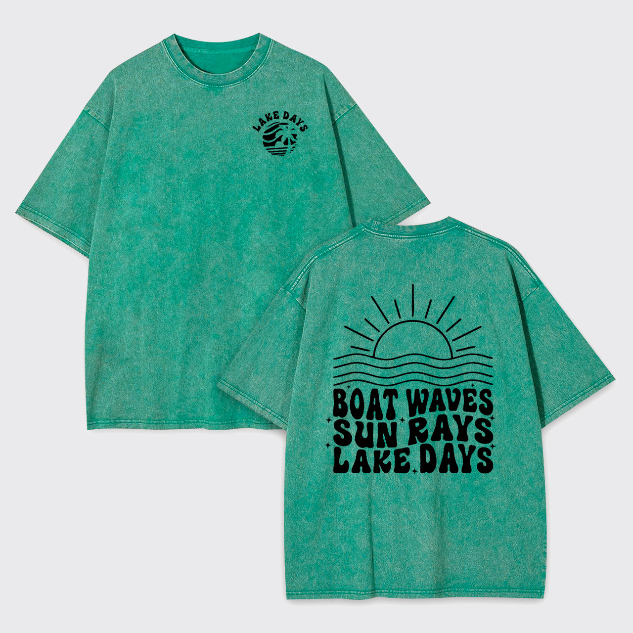 Cute Lake Days Garment-dye Tees