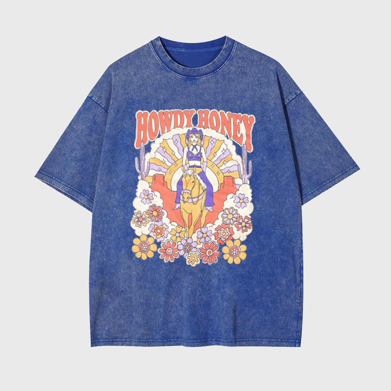Retro Howdy Honey Garment-dye Tees