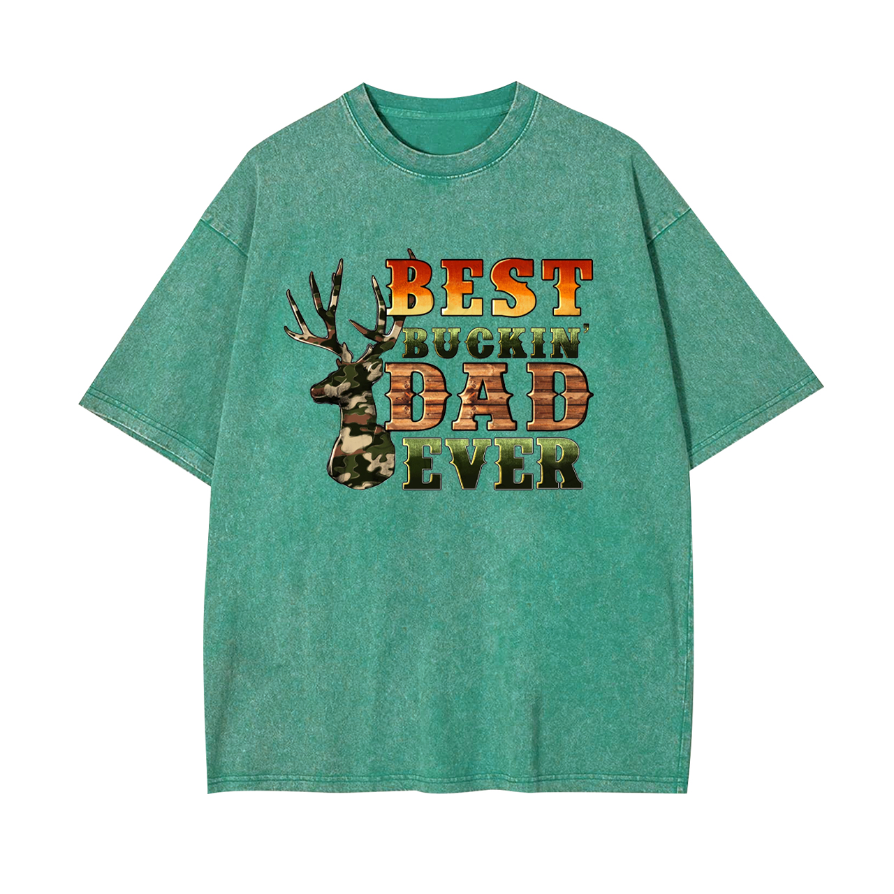 Best Buckin Dad Garment-dye Tees