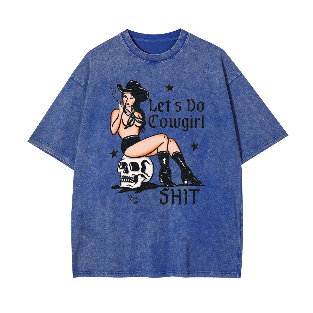 Let's Do Cowgirl Shit Garment-dye Tees