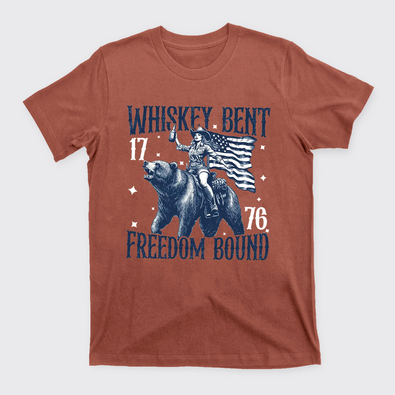 Independence Day-Whiskey Bent 1776 T-Shirts