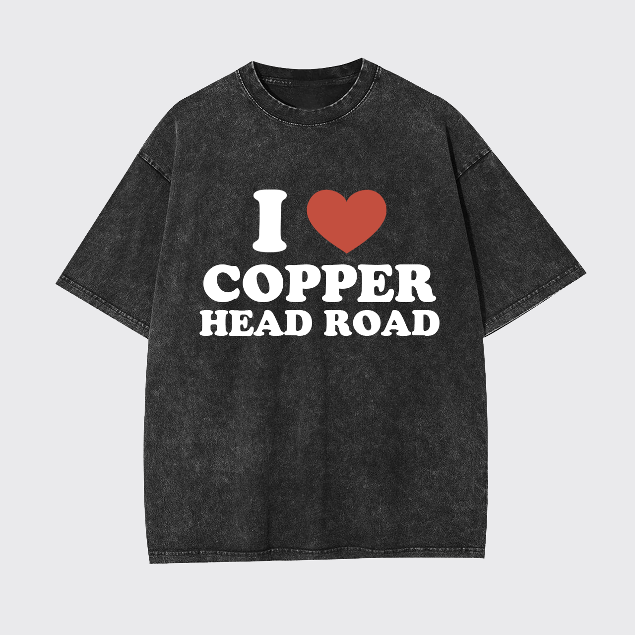 I Love CopperHead Garment-dye Tees