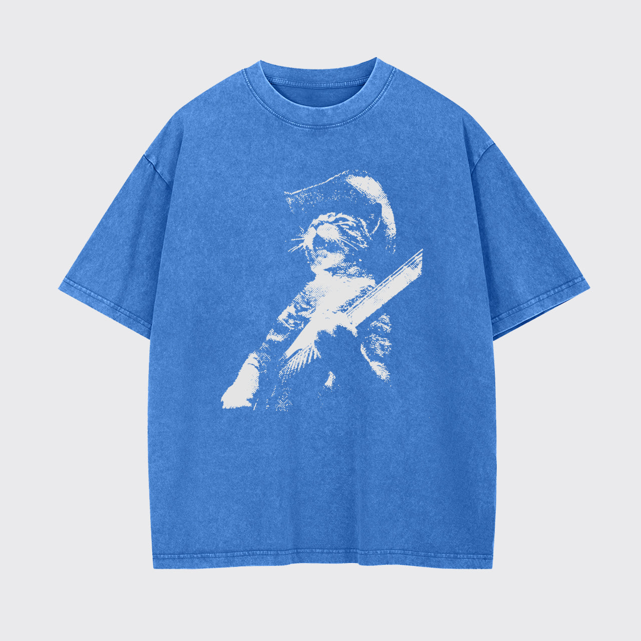 Rockabilly Cat Country Music Garment-dye Tees