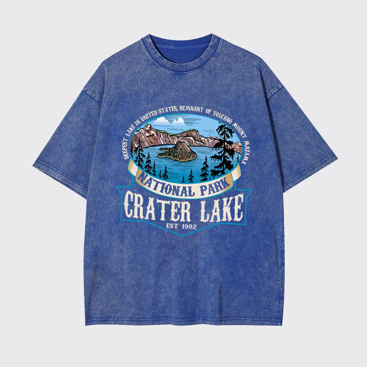 Crater Lake National Park Garment-dye Tees