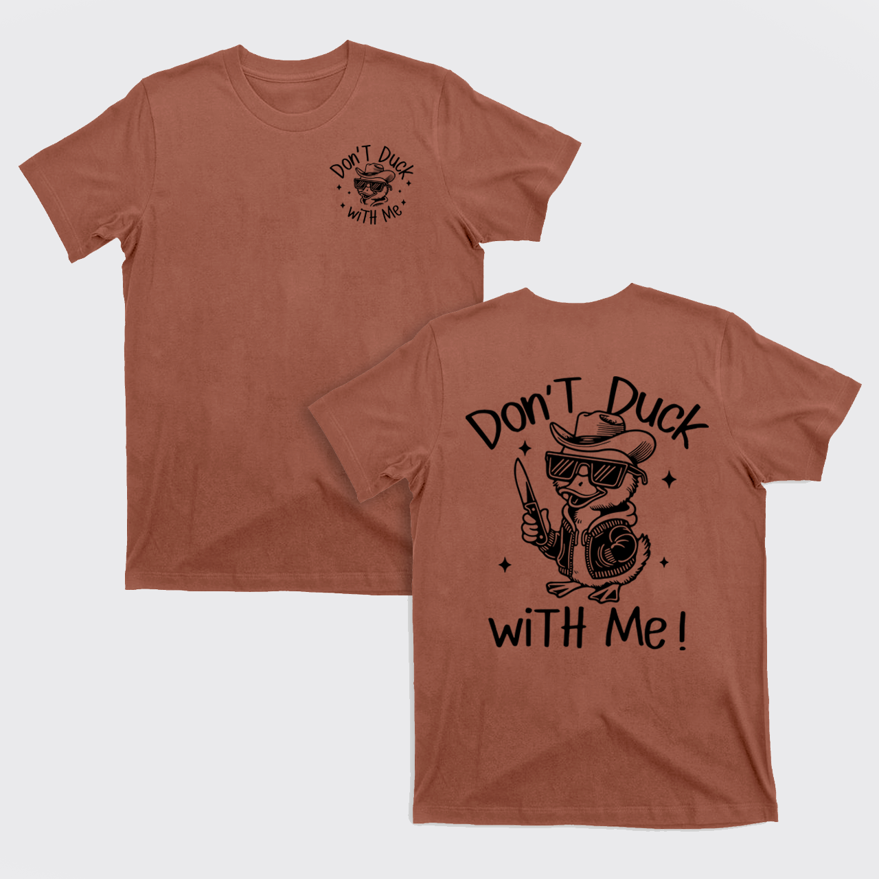 Retro Duck-Don't Duck With Me T-Shirts