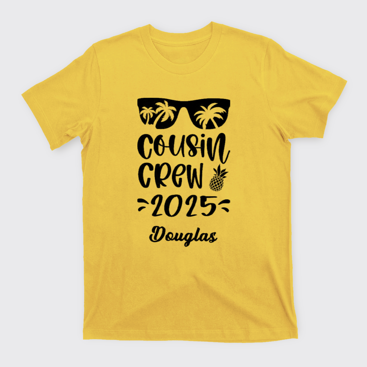 Personalized Cousin Crew 2025 T-Shirts