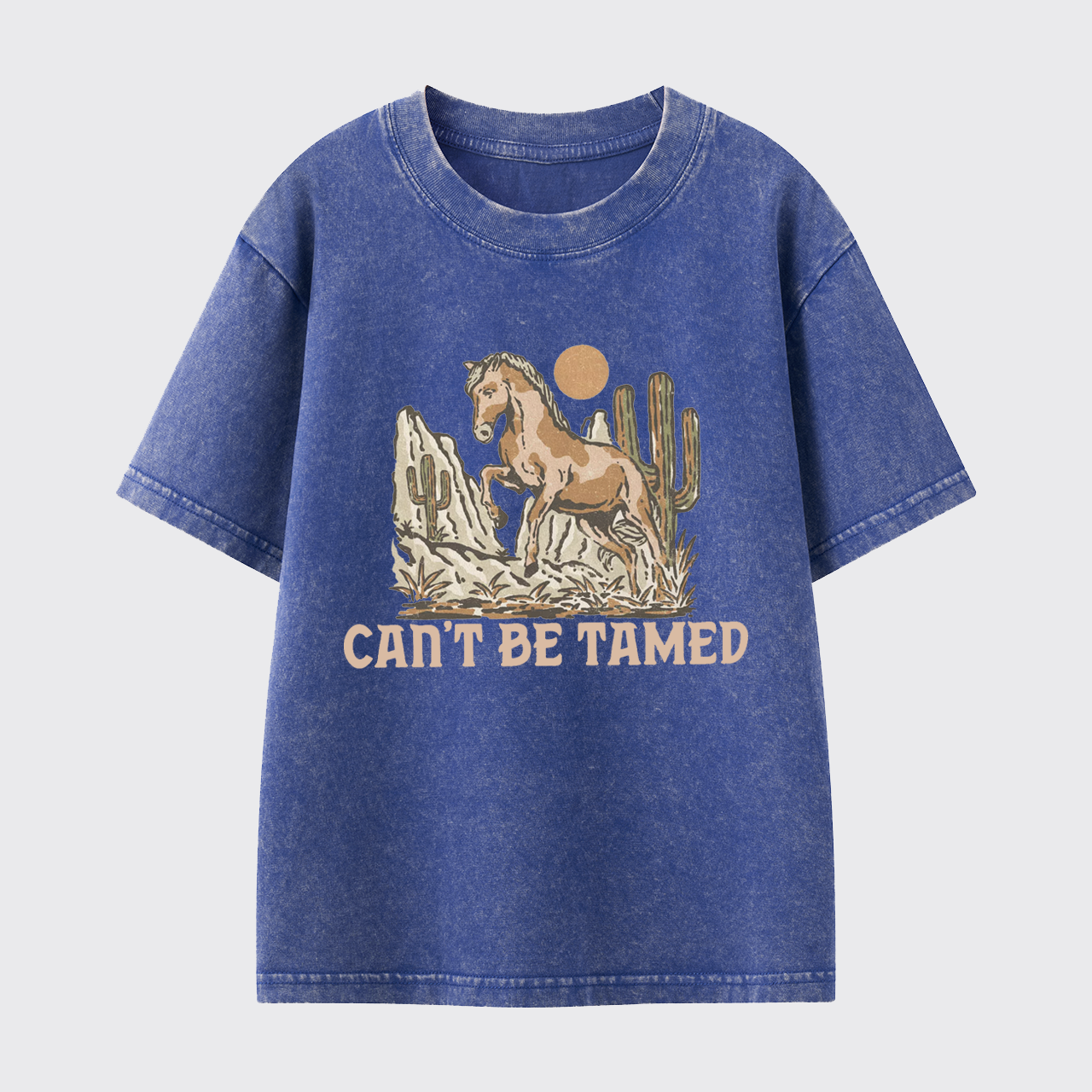 Can't Be Tamed Washed Toddler T-shirt