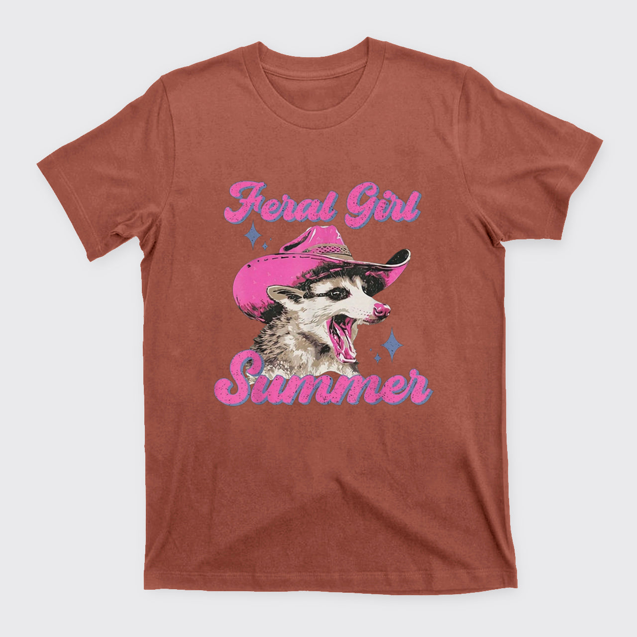 Trash Raccoon-Feral Girl T-Shirts