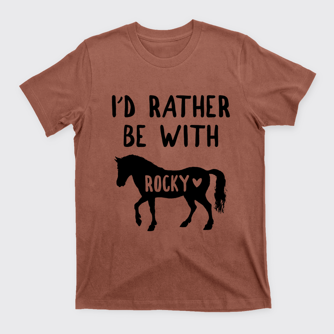 Personalized I'd Rather Be With XXX T-Shirts