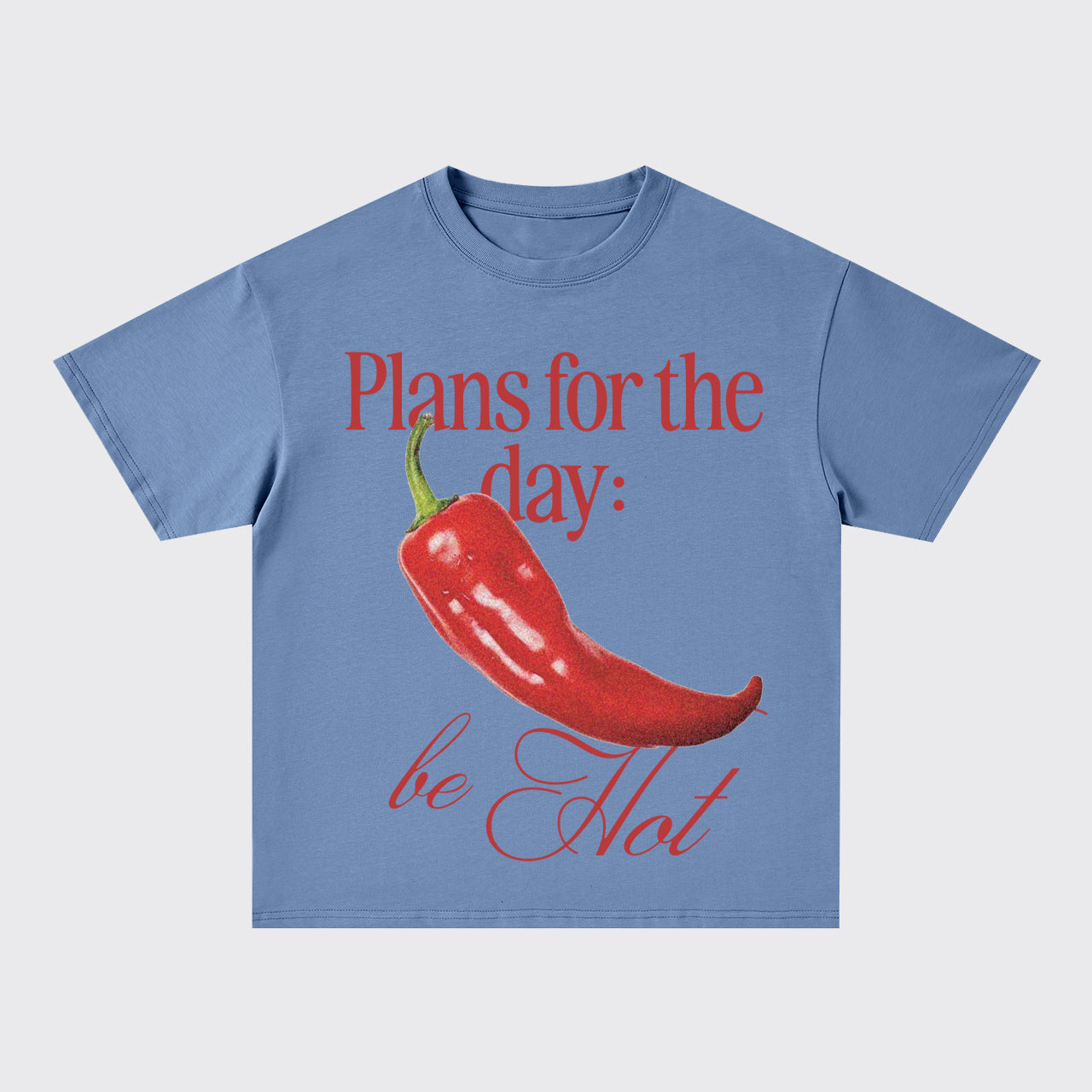 Spicy Vibes Be Hot Pepper Oversize T-Shirts