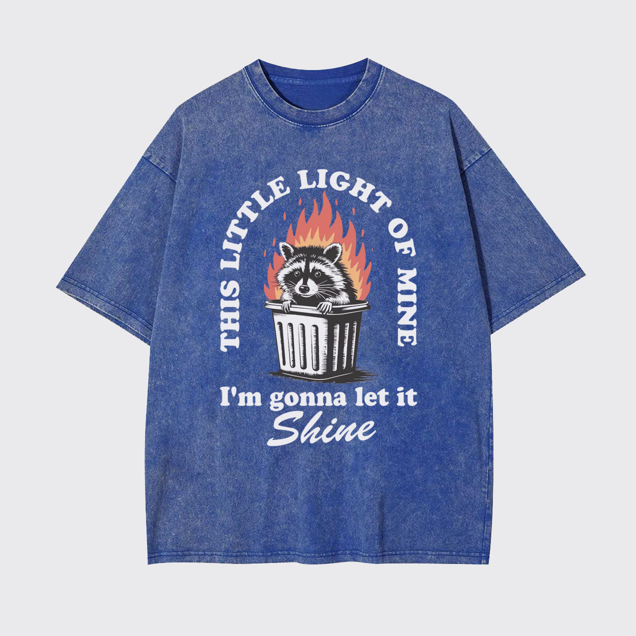 Funny Dumpster Fire Garment-dye Tees