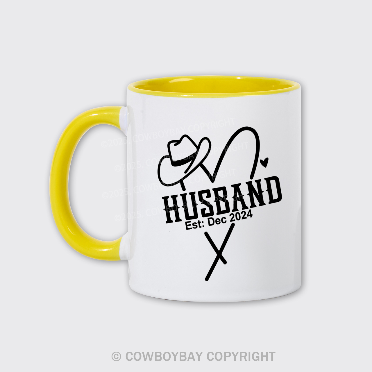 Personalized Rodeo Wedding Mug_Cowboy
