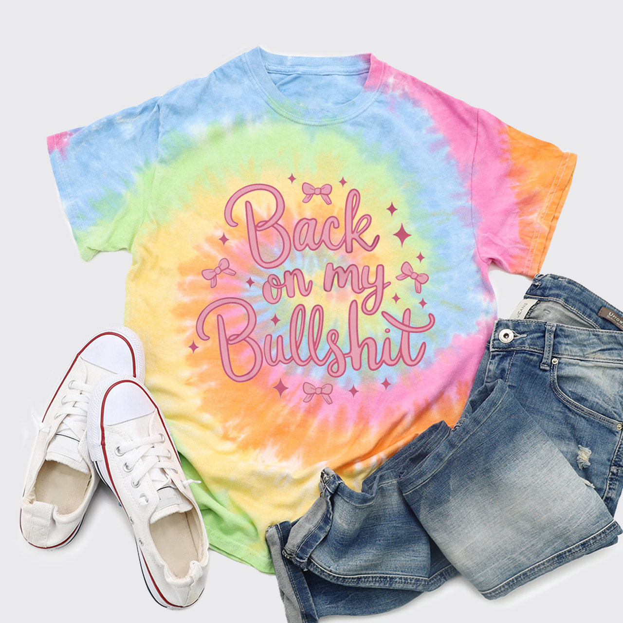 Back On My Bullshit Tie Dye Shirts