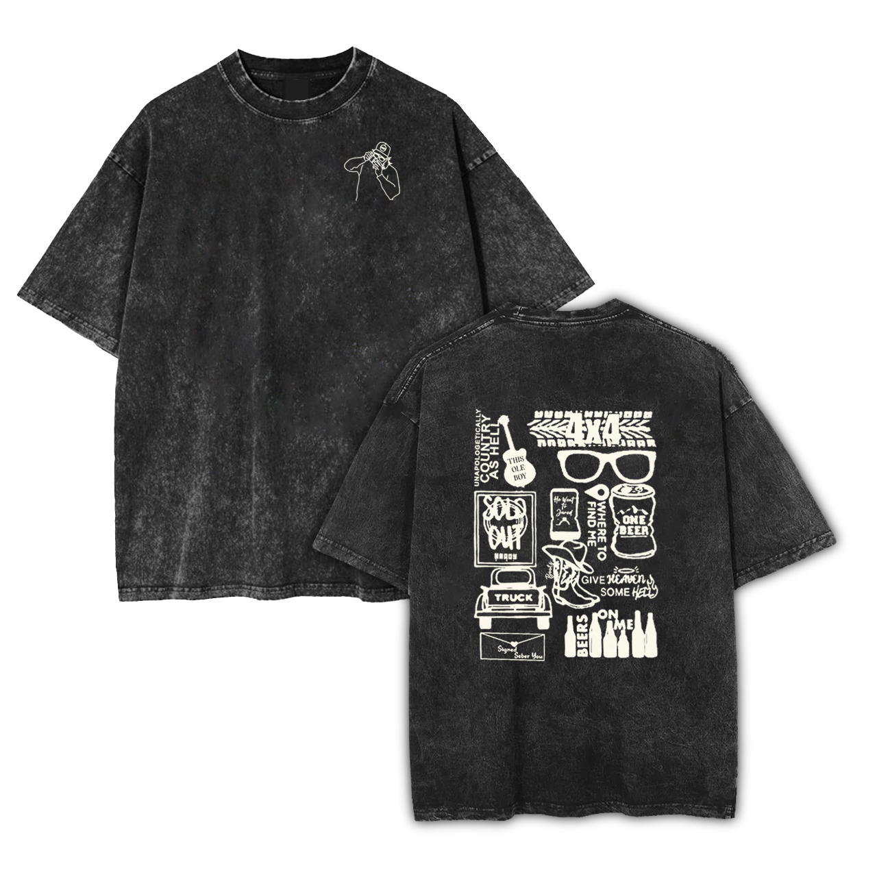 Hardy Shirt Gift Garment-dye Tees