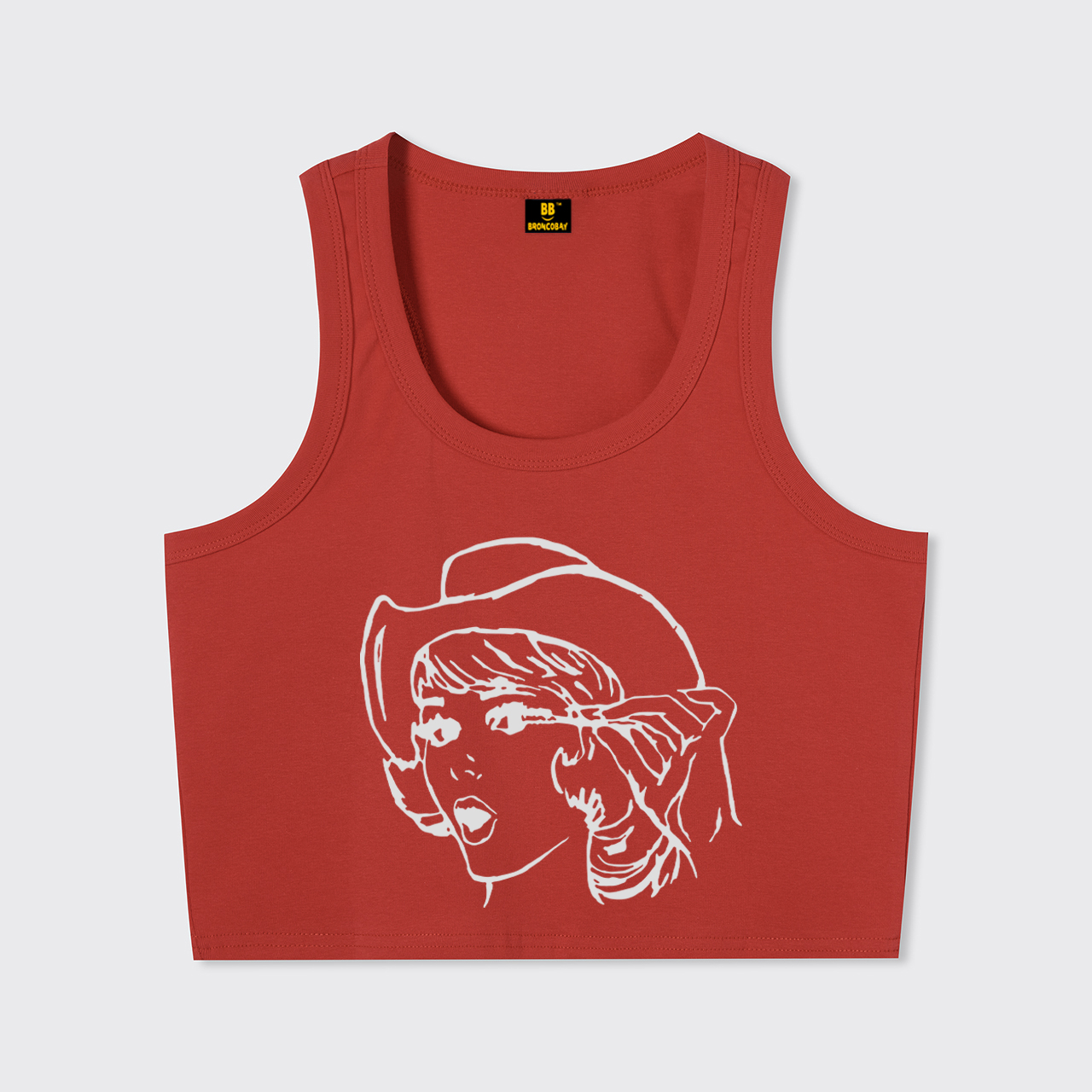 Vintage Nostalgic Cowgirl Tank Top