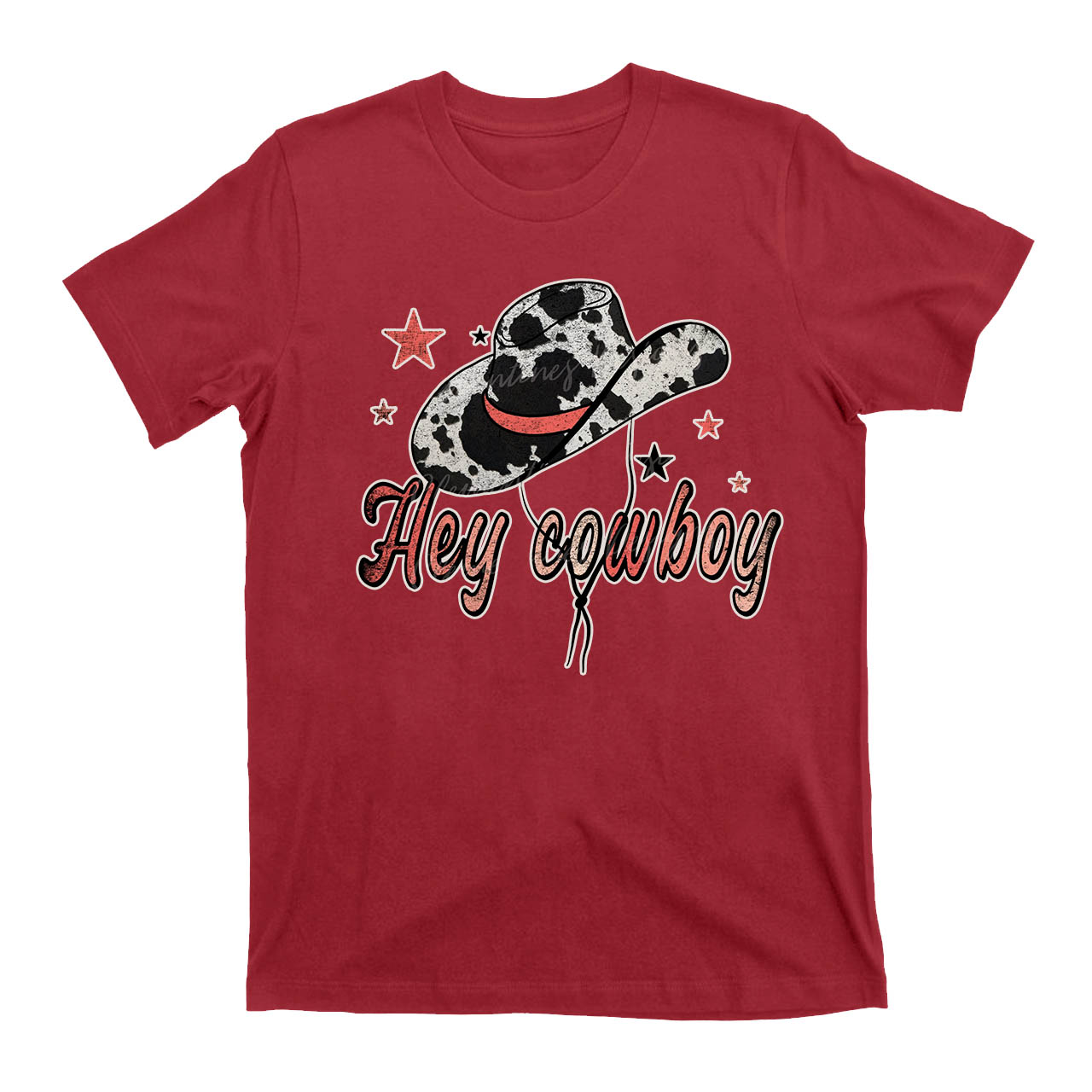 Hey Cowboy Cowgirls Hat Cowboy T-Shirts