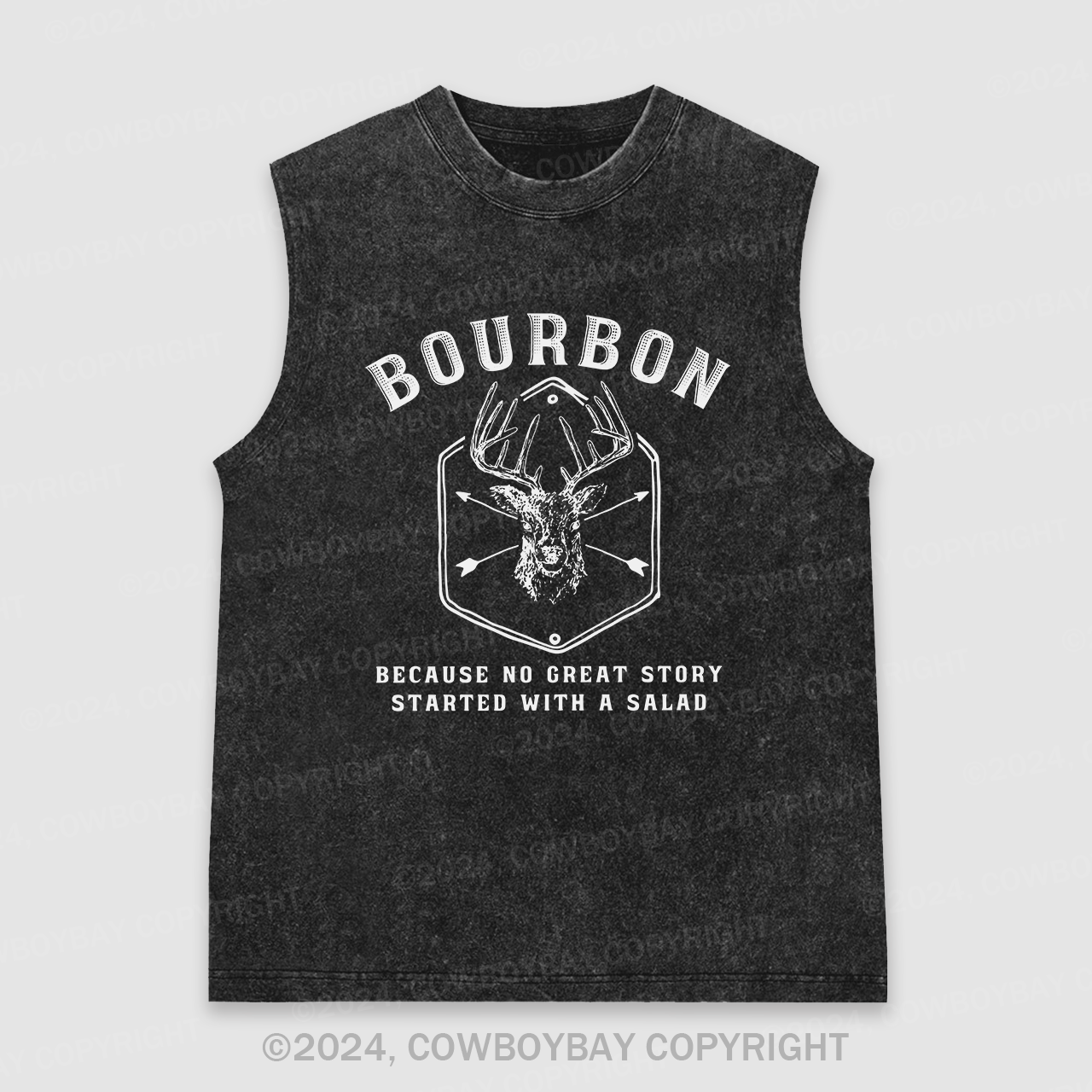 Bourbon Started With A Salad Washed Tanks