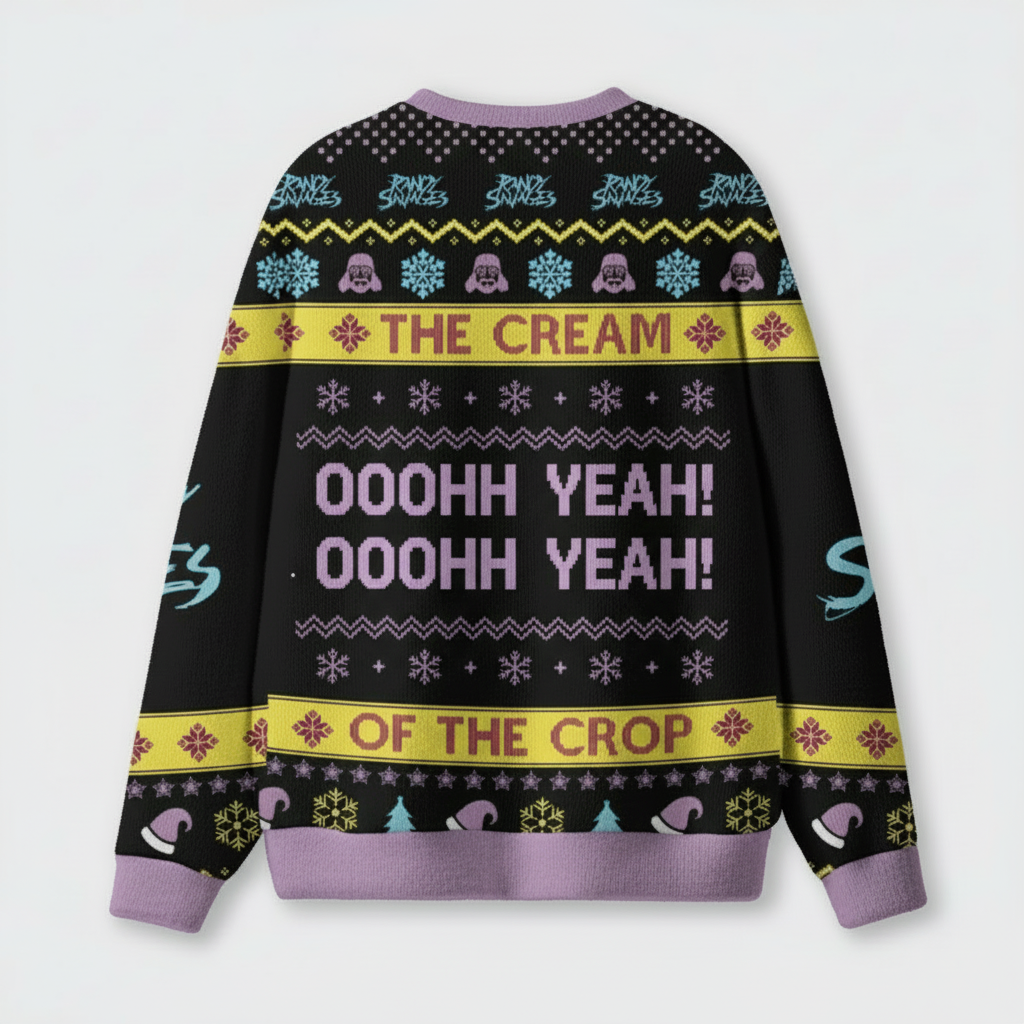 Christmas Macho Ugly Knit Sweatshirt