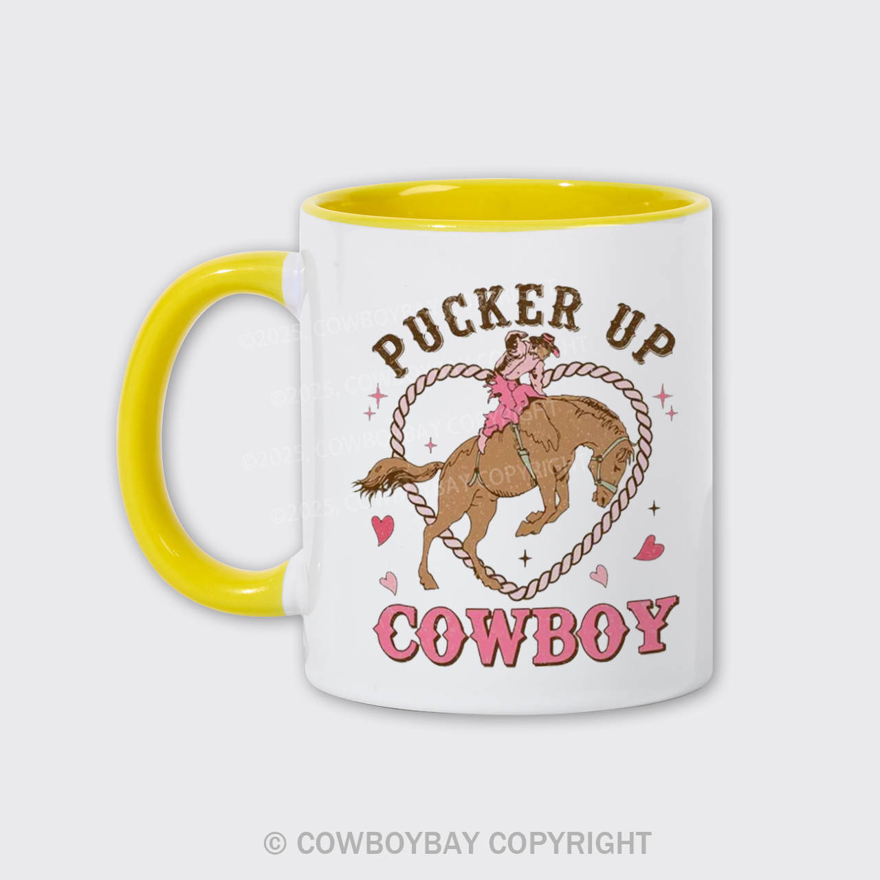 Pucker Up Cowboy Mug