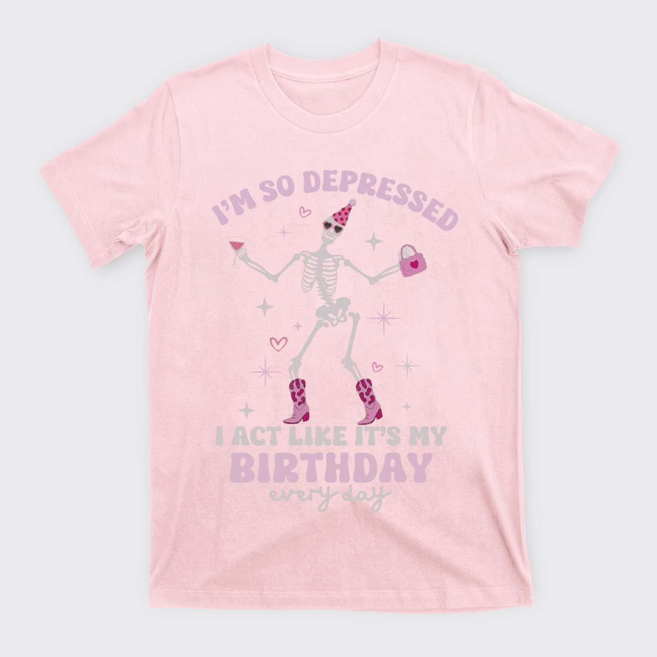 I'm So Depressed Music T-Shirts