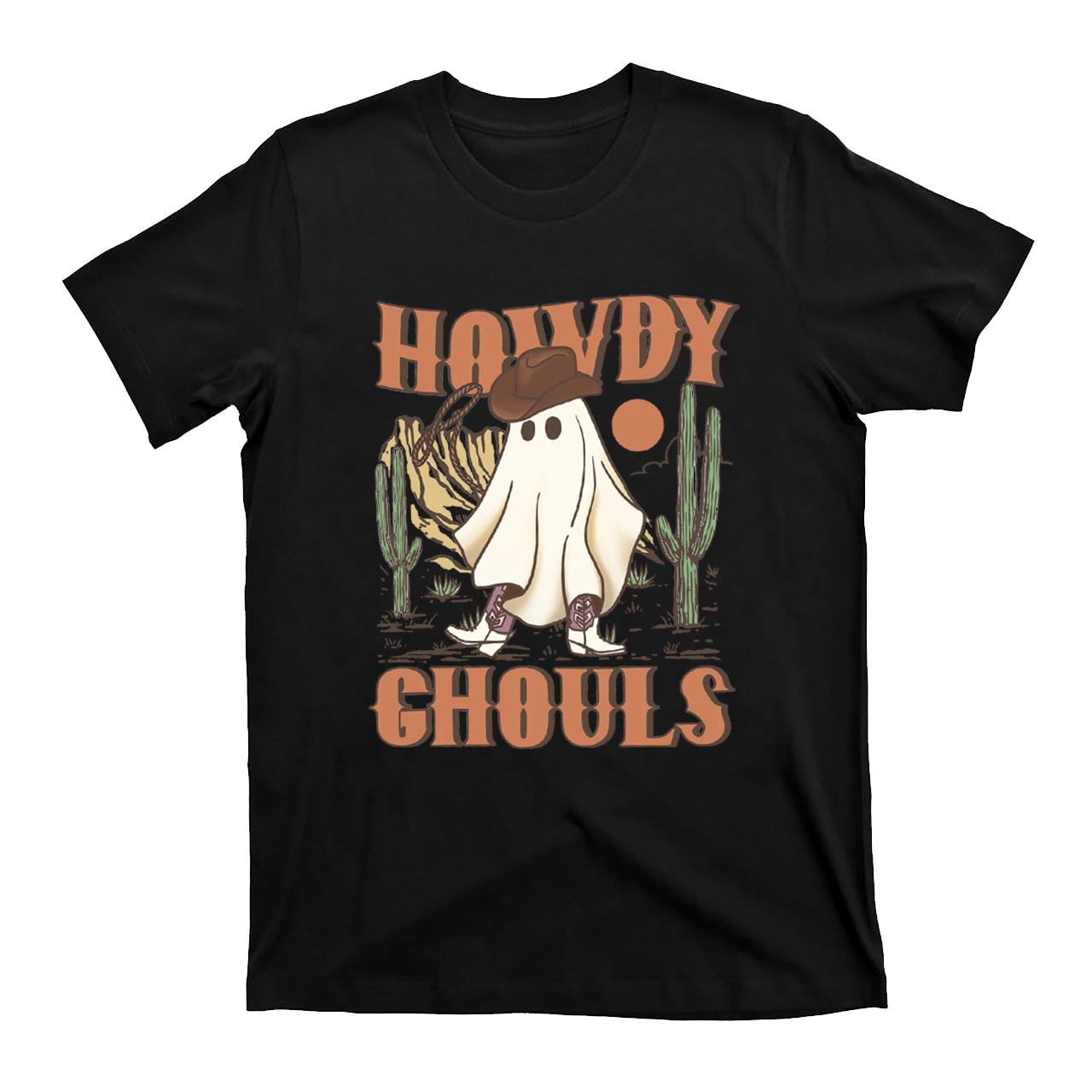 Howdy Ghouls Halloween T-Shirts
