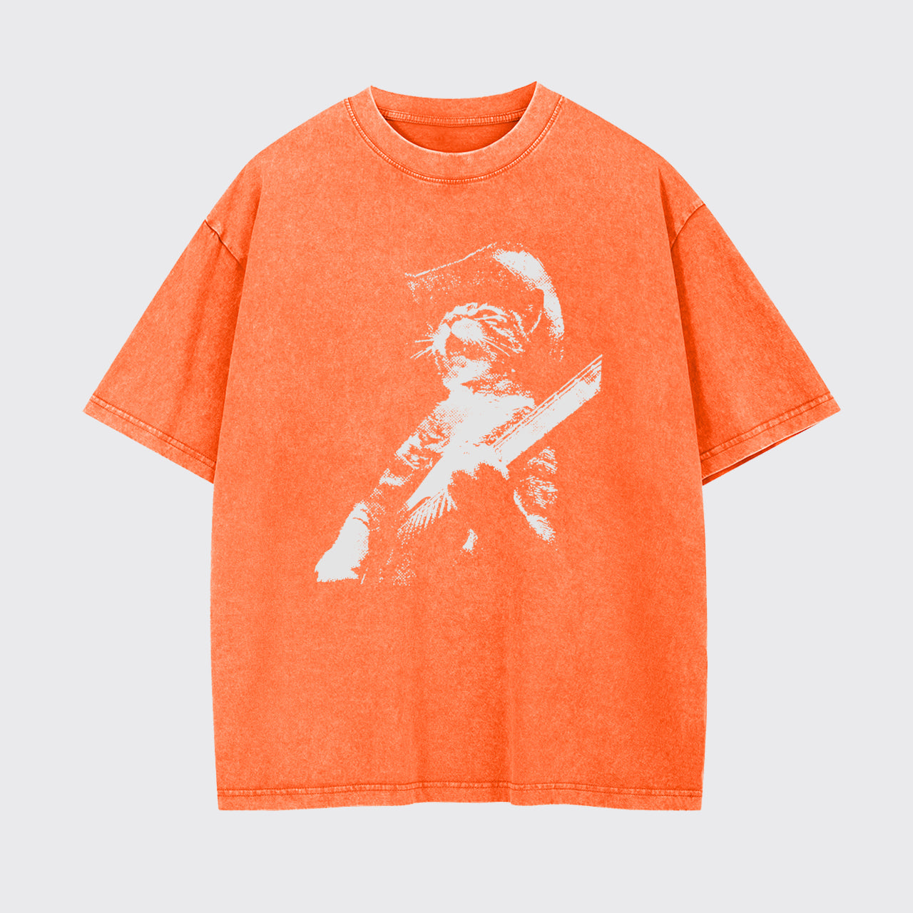 Rockabilly Cat Country Music Garment-dye Tees