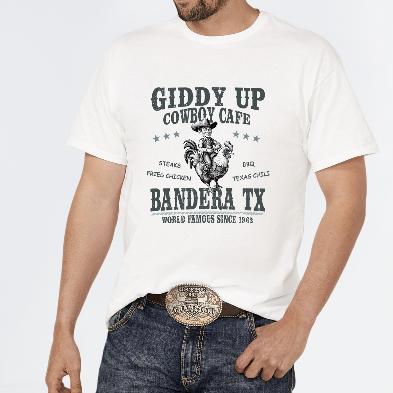 Giddy Up Cowboy Cafe T-Shirts