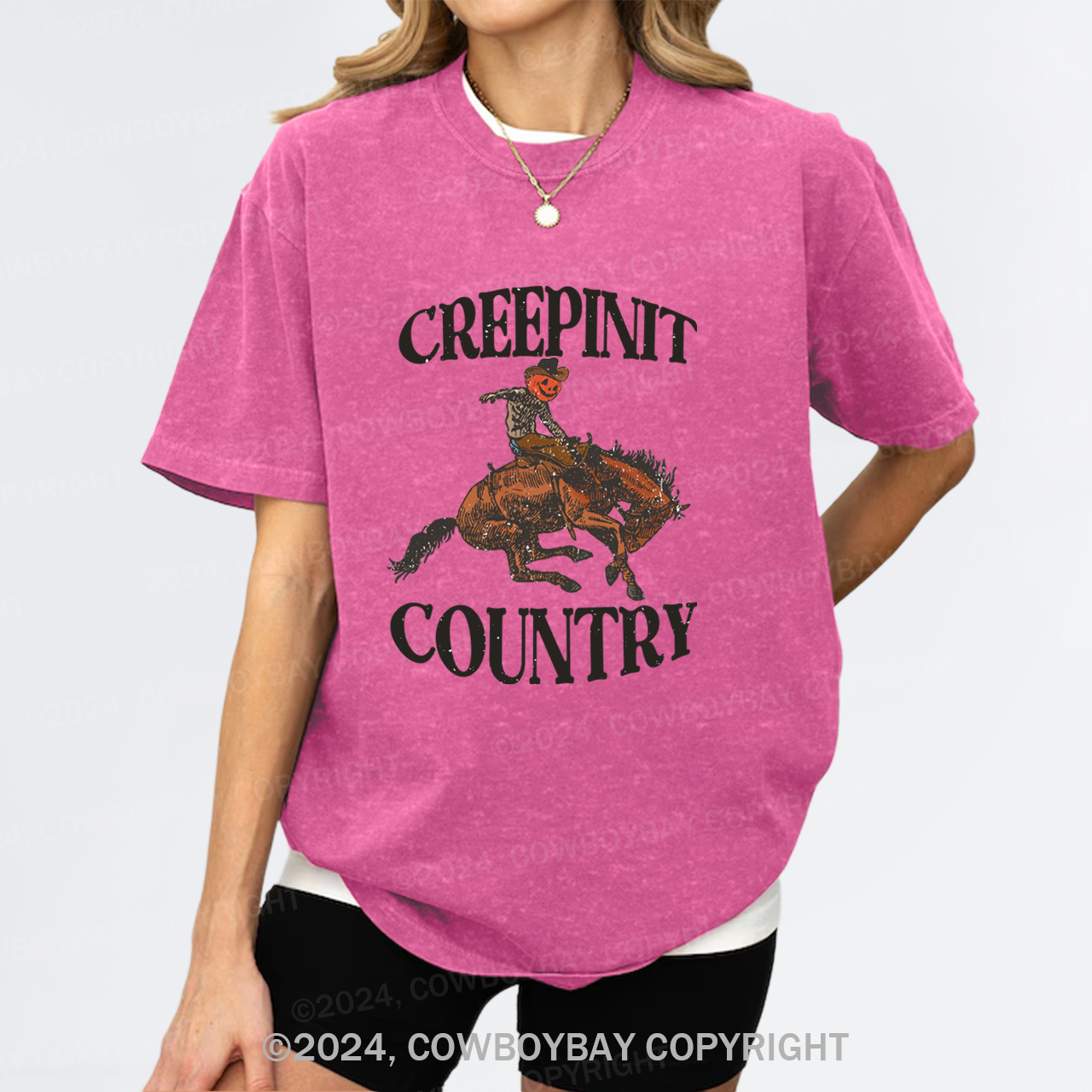 Creepin It Country Garment-dye Tees