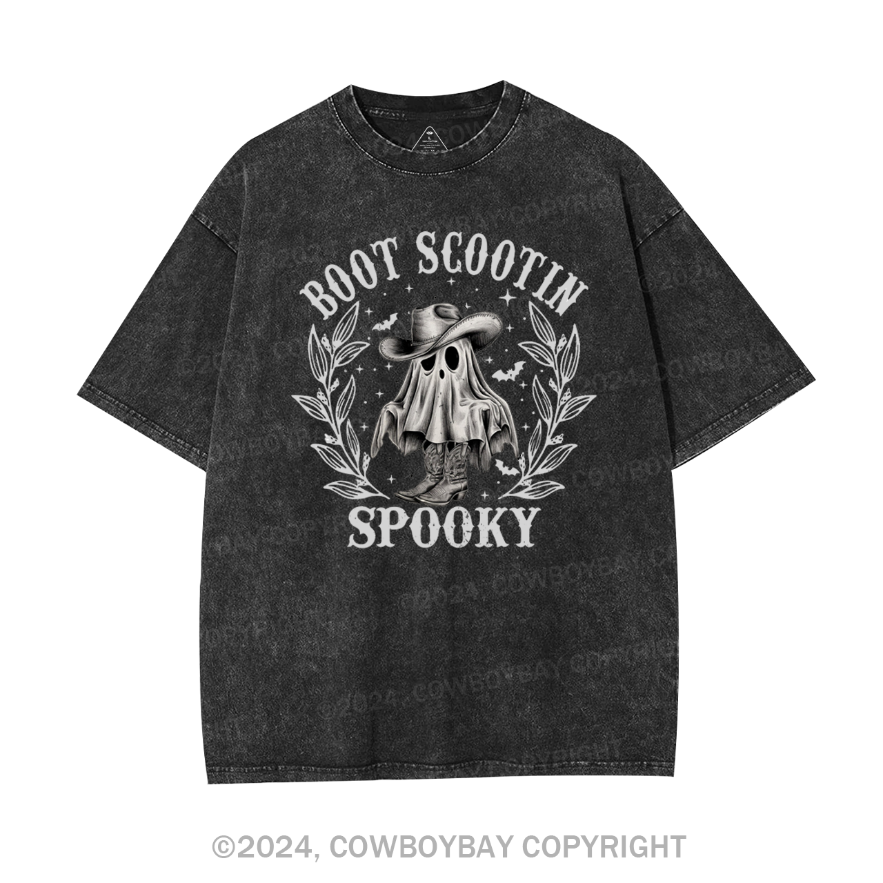 Boot Scoot Spooky Garment-dye Tees