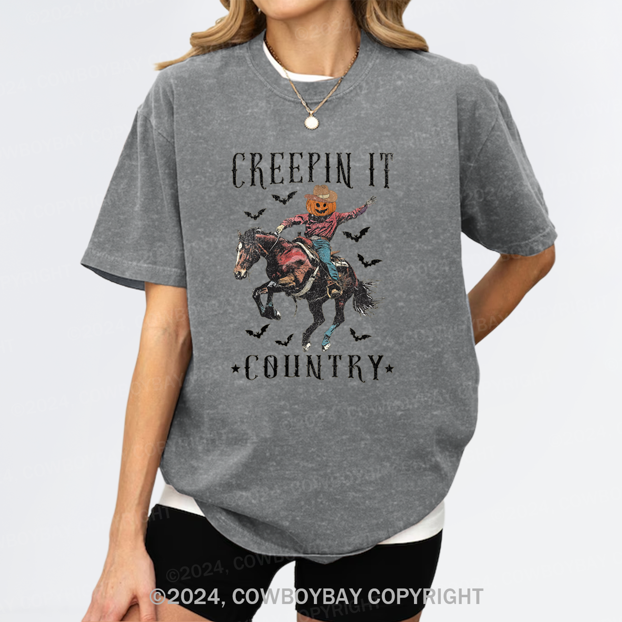 I'm Going To The Country For The Holidays Garment-dye Tees