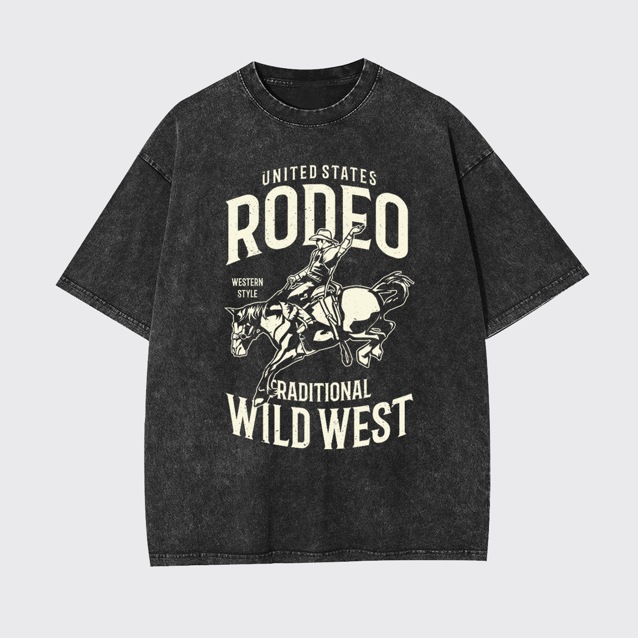 Raditional Wild West Garment-dye Tees