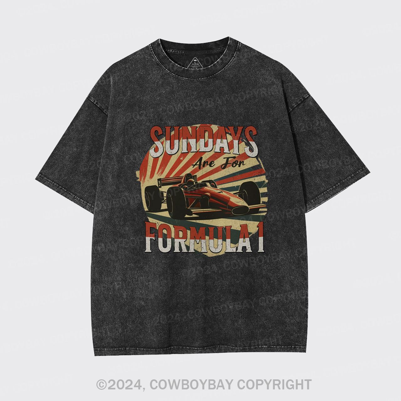 Retro F1 Garment-dye Tees