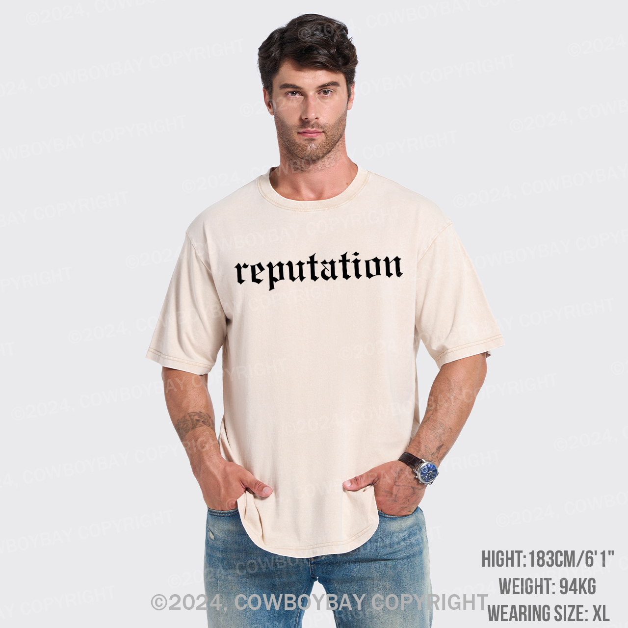 Reputation Garment-dye Tees