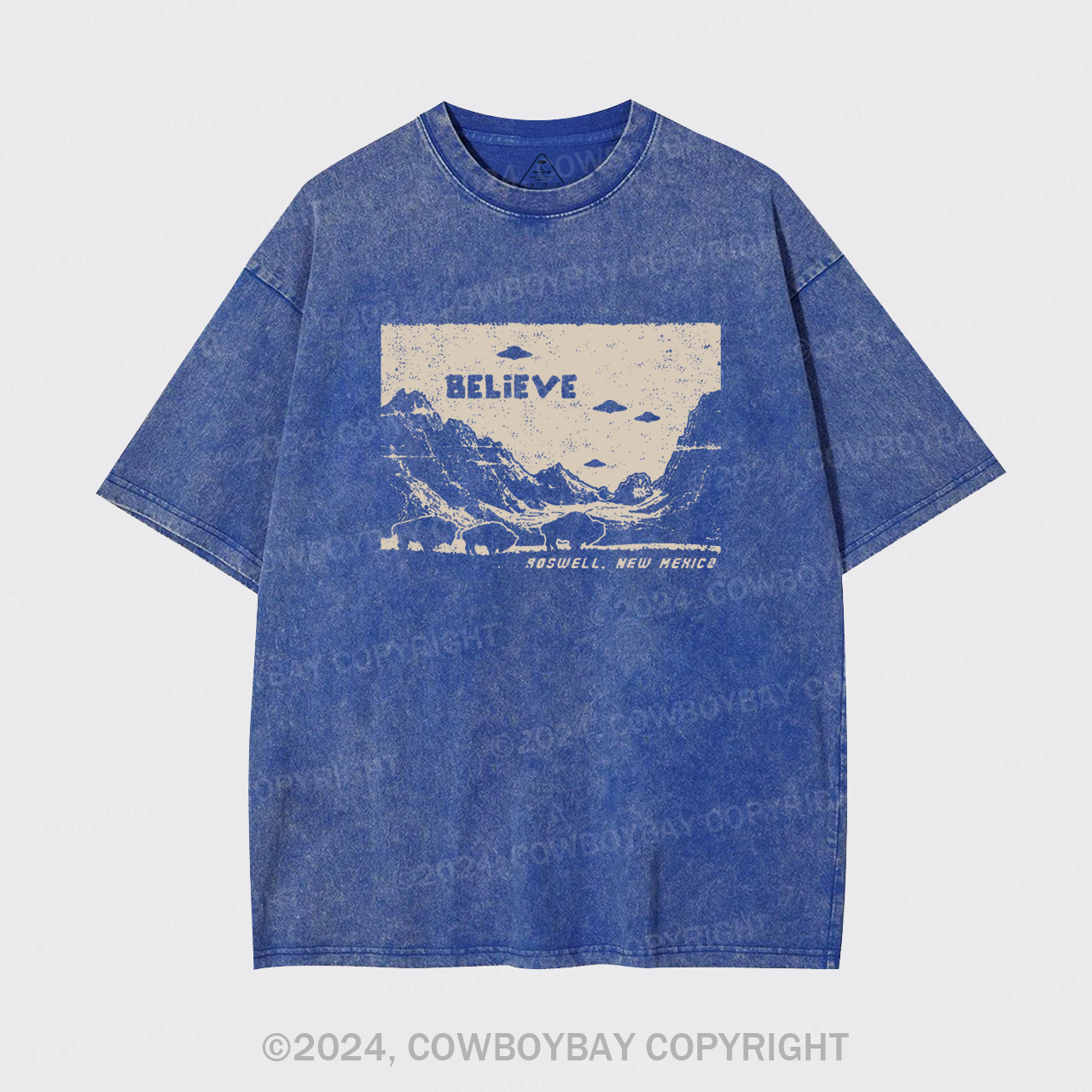 Roswell,New Mexico Garment-dye Tees