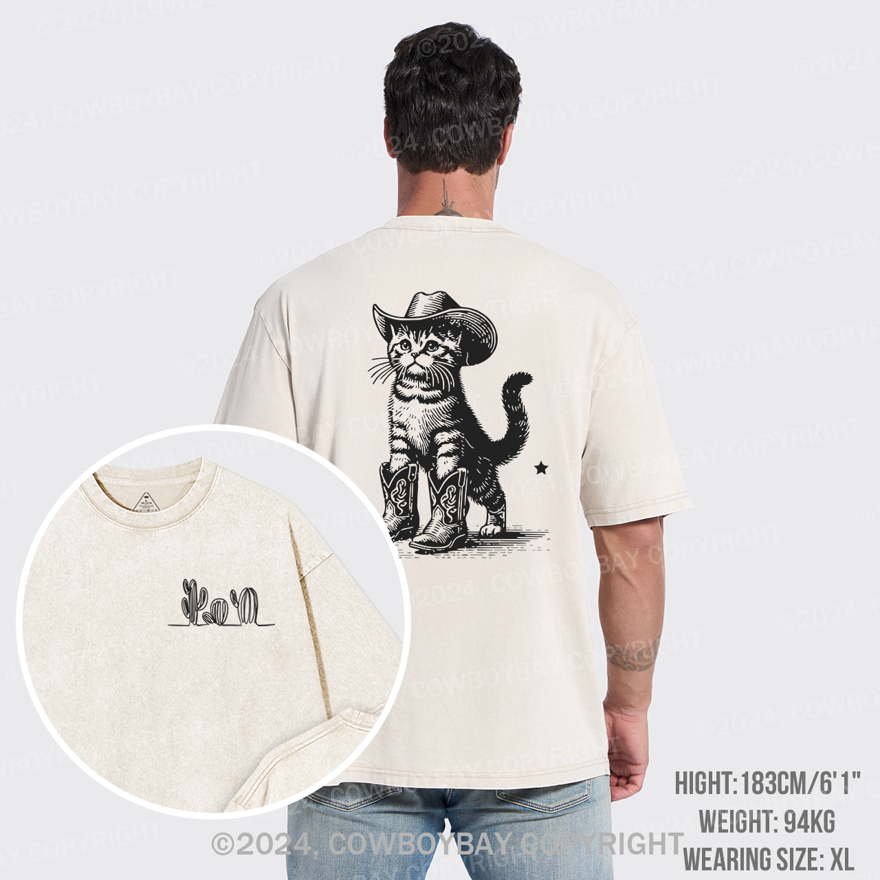The Ranch Cats Are Loyal Garment-dye Tees