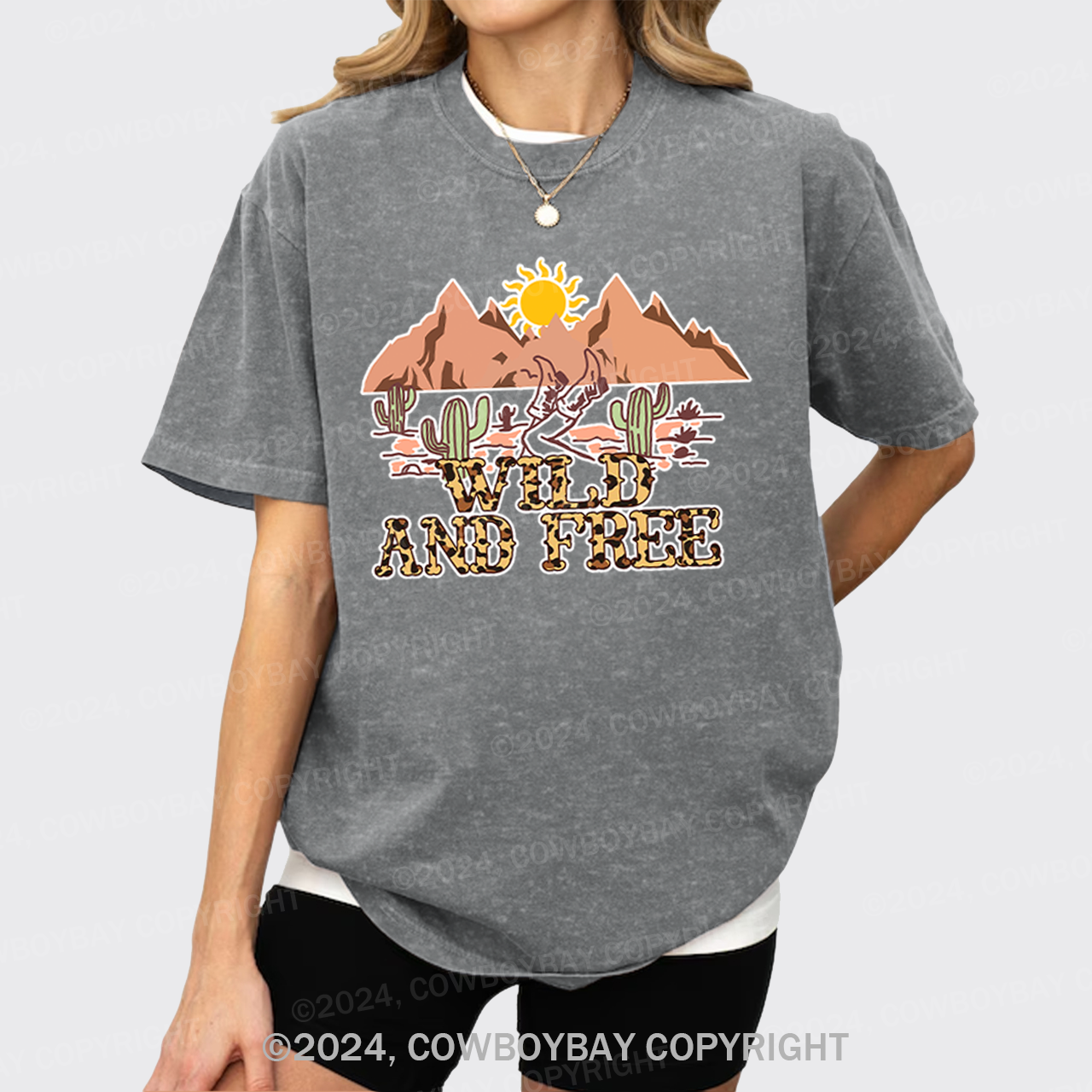 Wild & Free Desert Vintage Garment-dye Tees