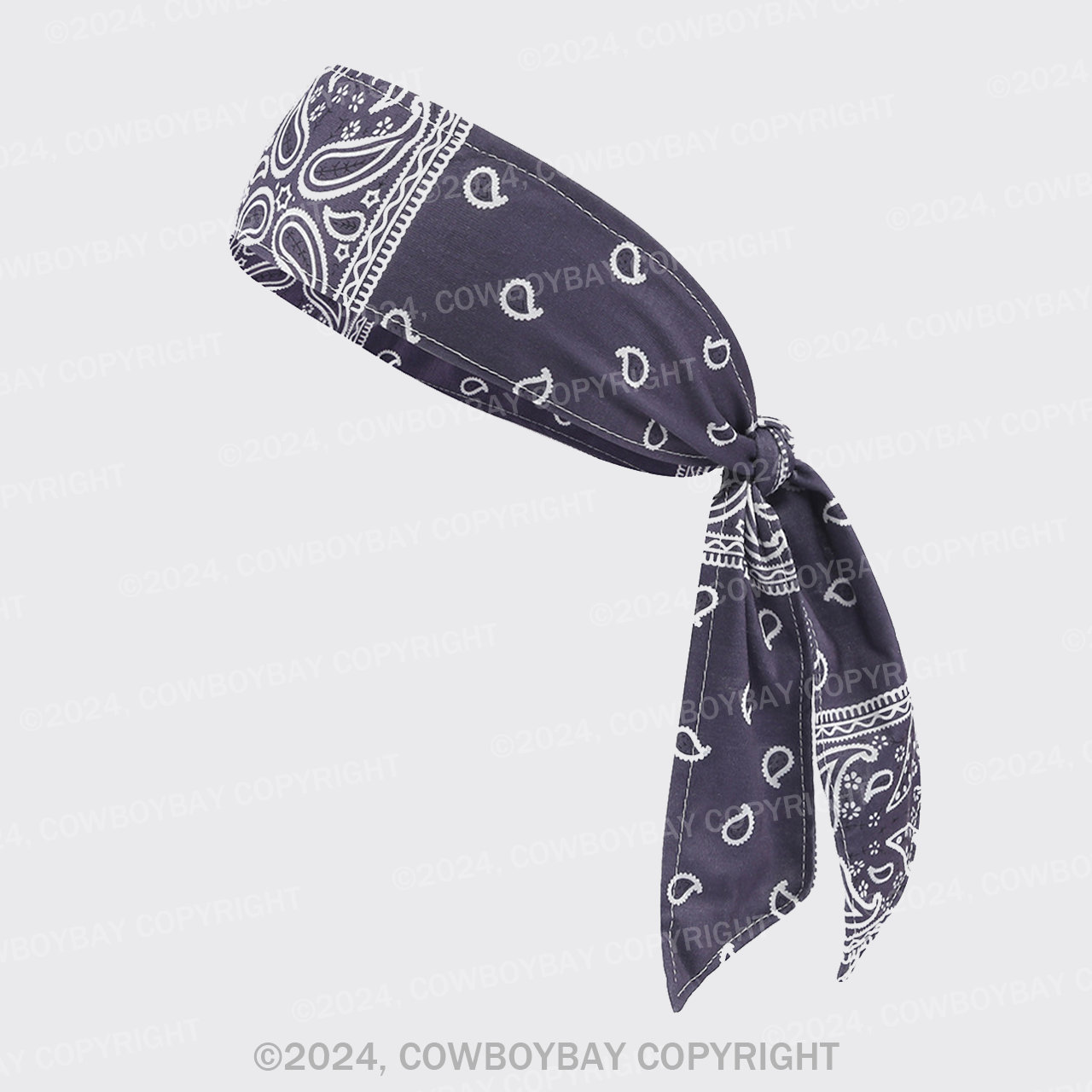 Grey Cashew Headbands