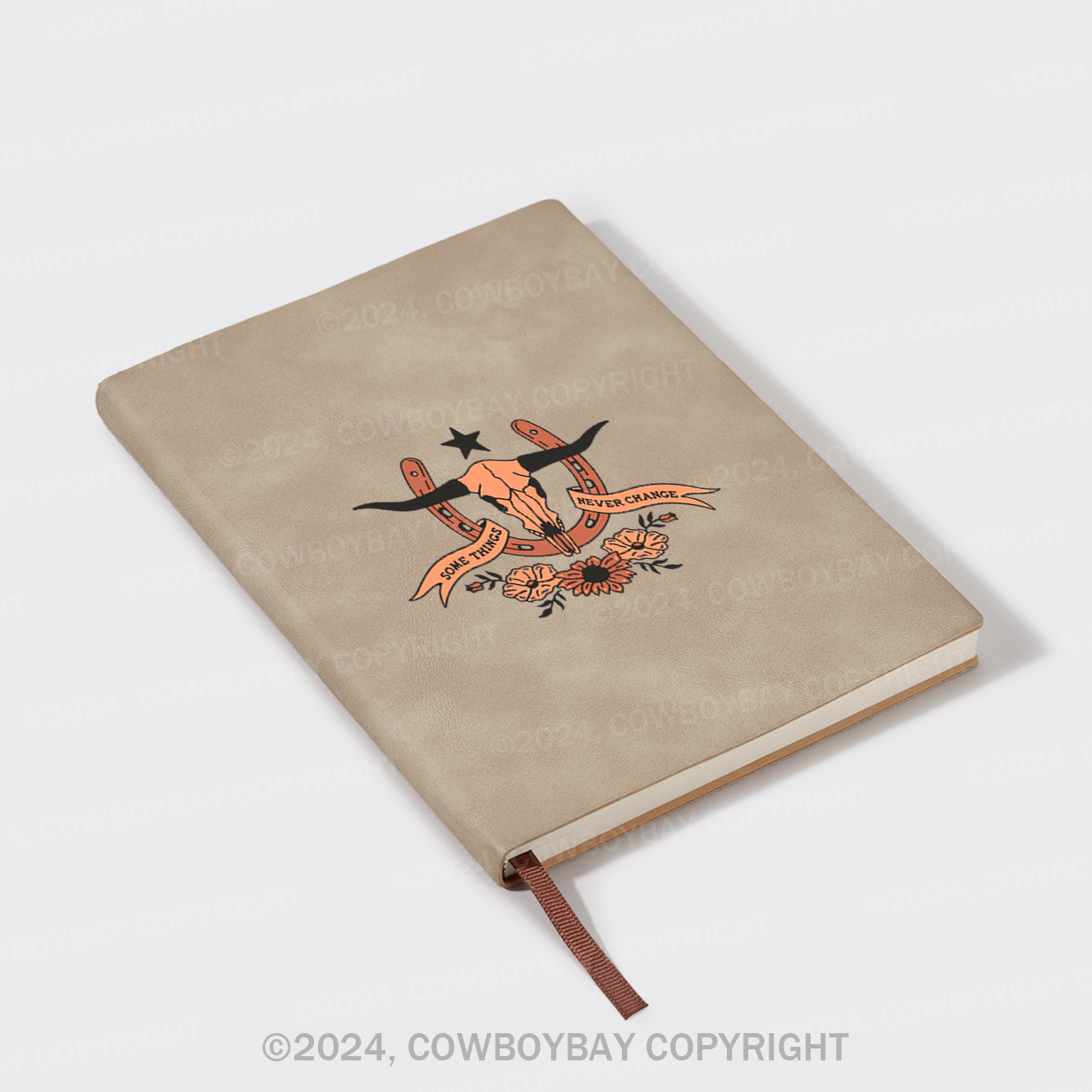 A5 Vintage Sheepbark Notebook-Some Things Never Change 