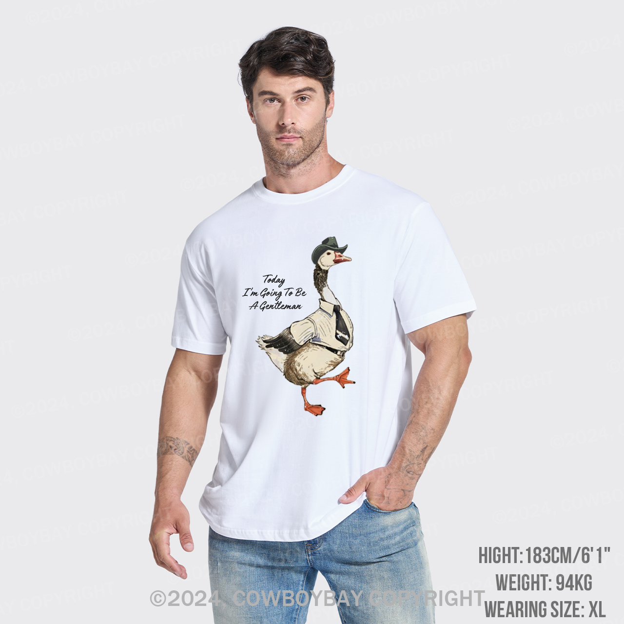 Today I'm Going To Be A Gentleman T-Shirts