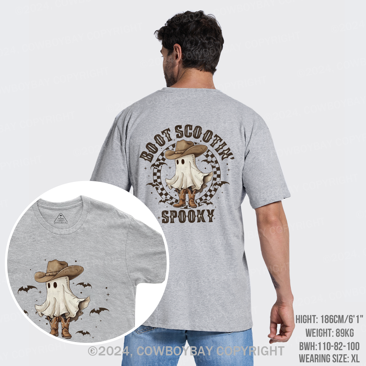Western Halloween Boot Scoot Spooky T-Shirts