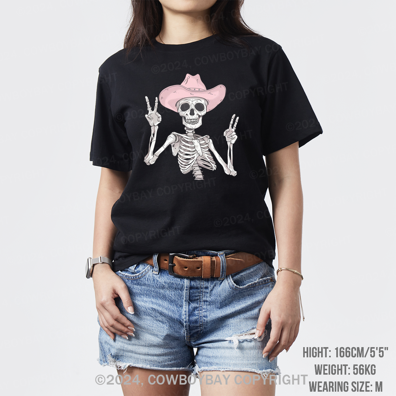 The Pink Skull Is Halloween T-Shirts