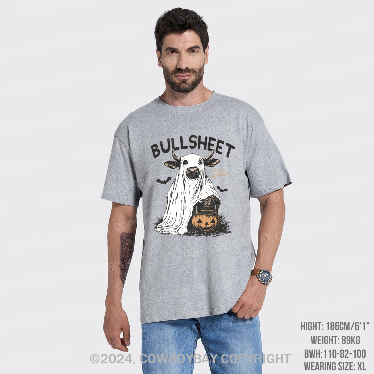 Funny Halloween Bullsheet T-Shirts