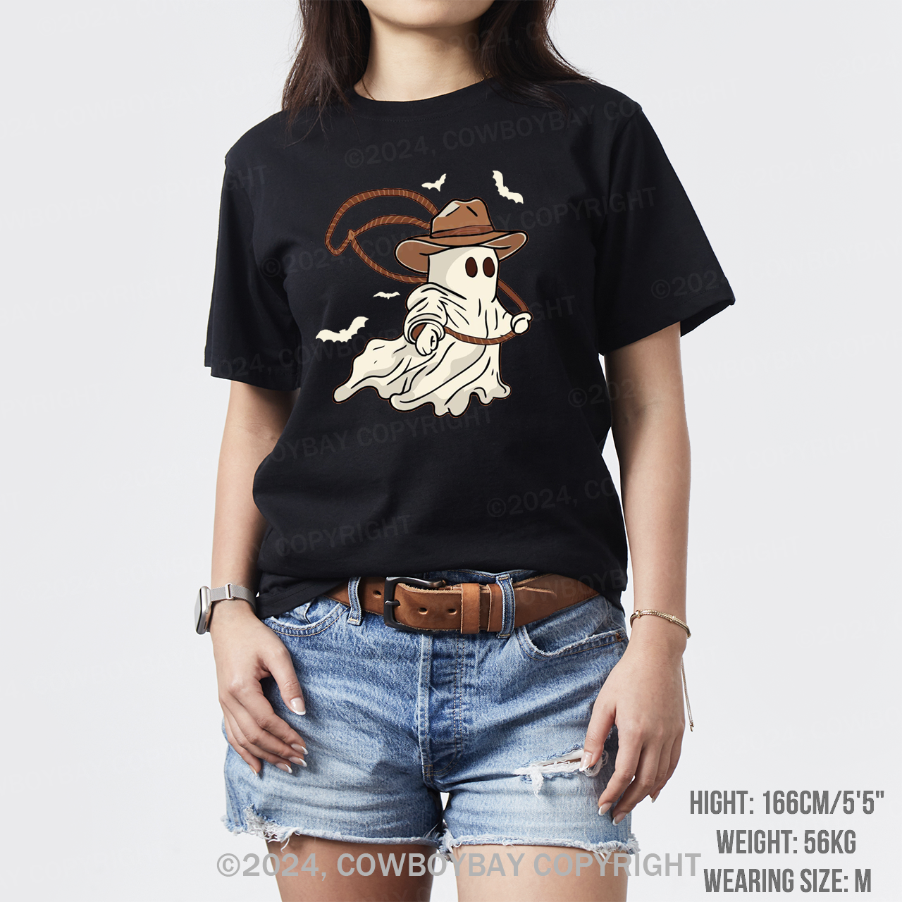 Ghost Cowboy Lasso T-Shirts