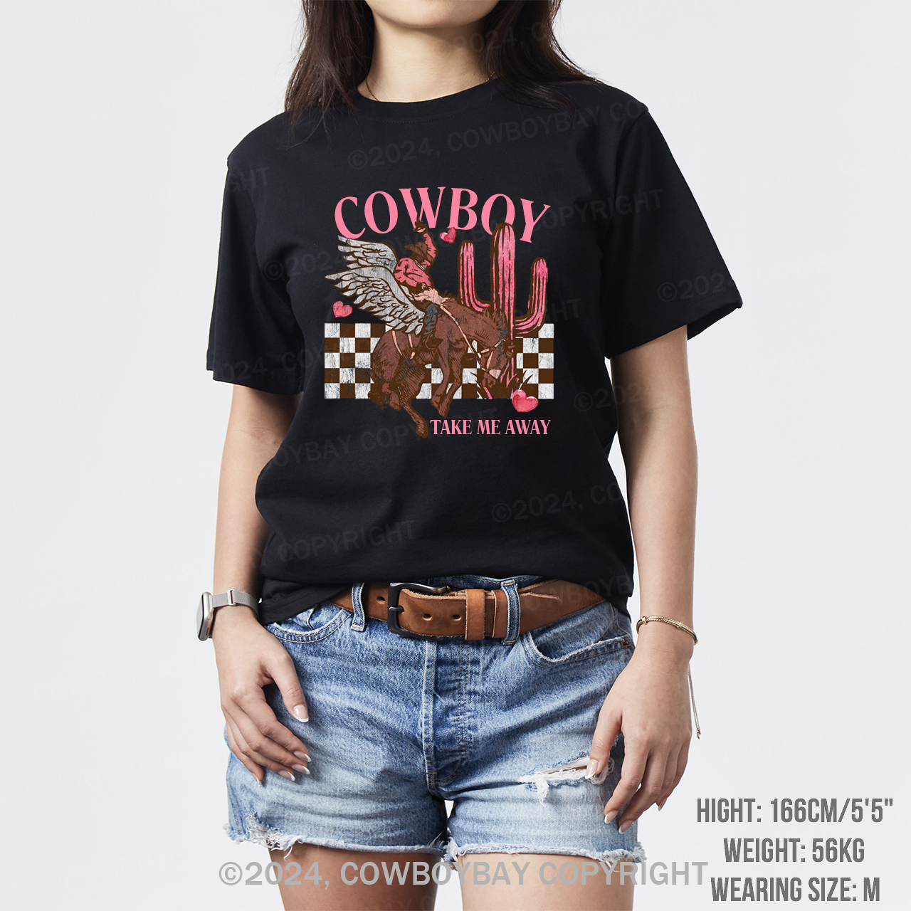 Cowboy Take Me Away Wild West T-Shirts