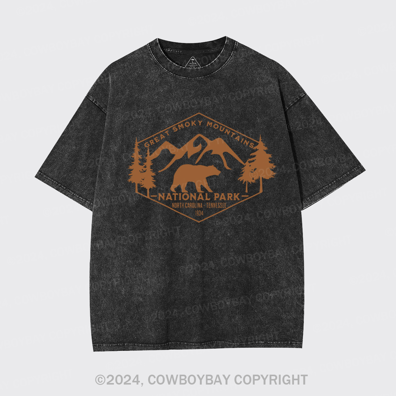 Great Smoky Mountains Garment-dye Tees