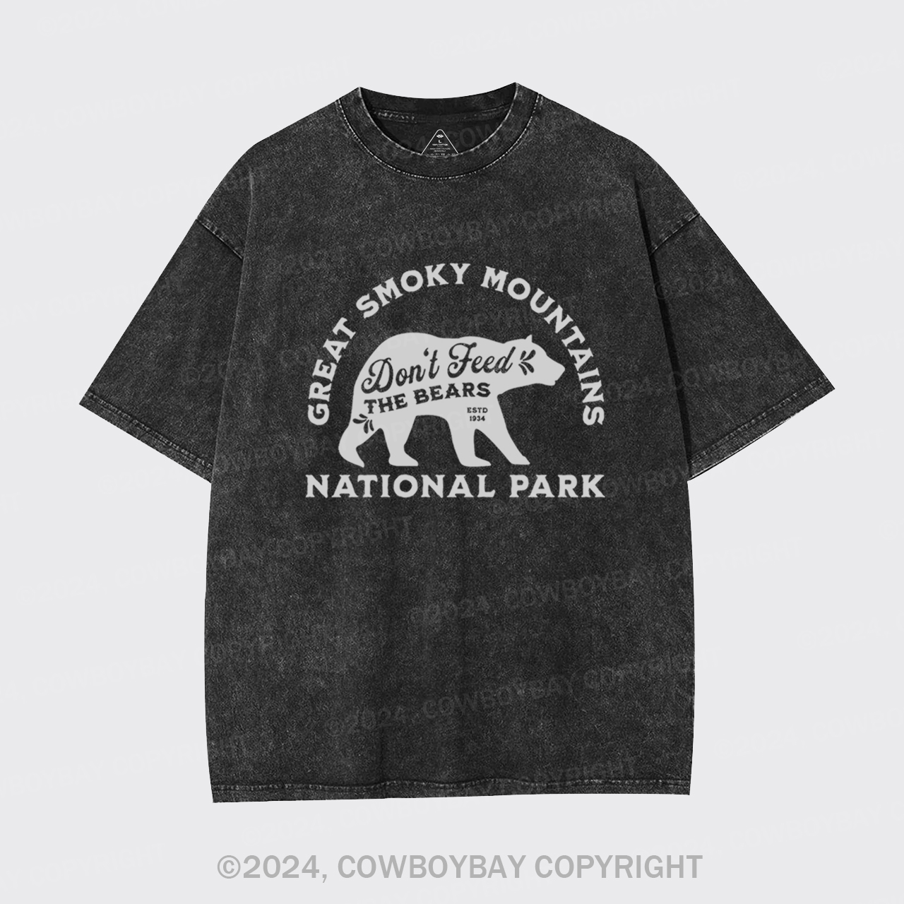 Don't Feed The Bears Garment-dye Tees