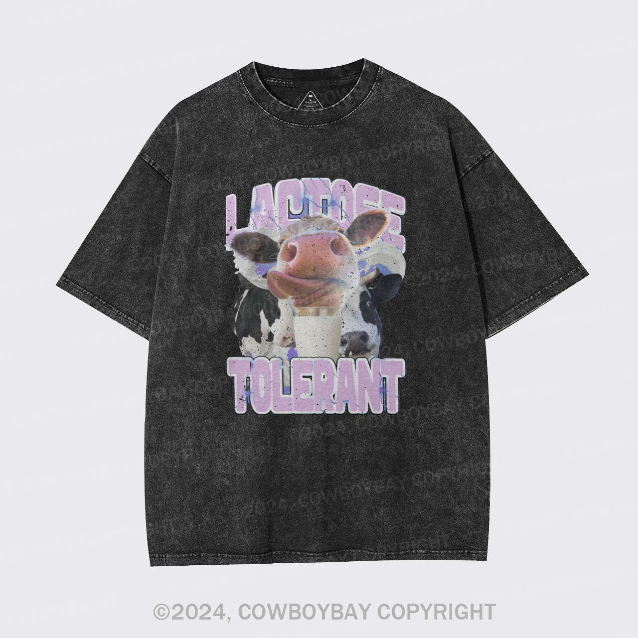 Lactose Tolerant Vintage Garment-dye Tees