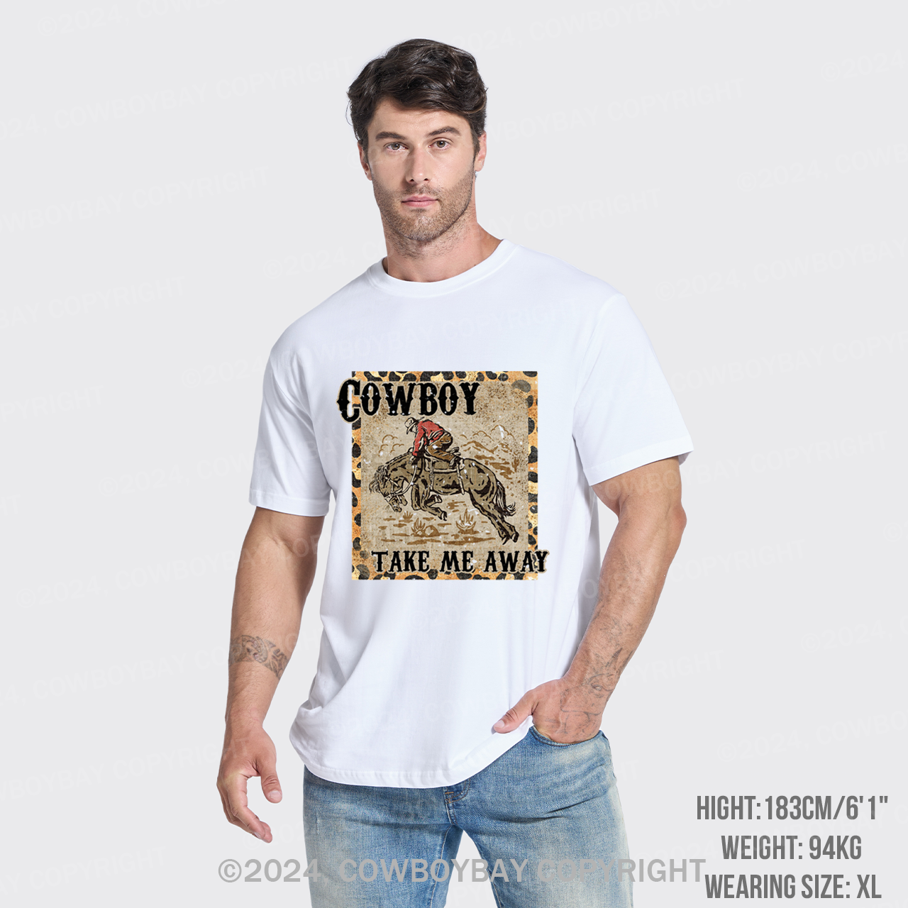 Cowboy Take Me Away,Western 90s T-Shirts