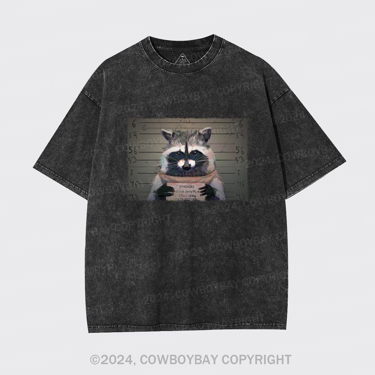 The Captive Raccoon Killer Garment-dye Tees